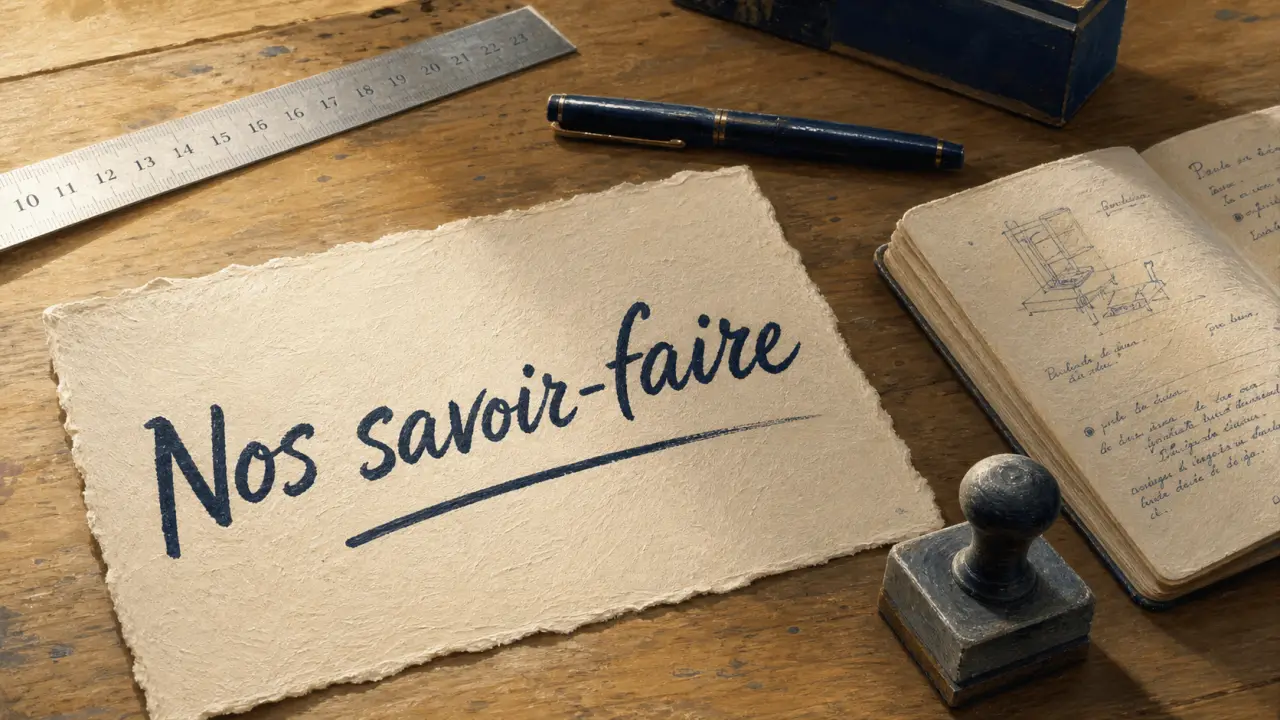 Nos savoirs faires : règle du pluriel sans -s