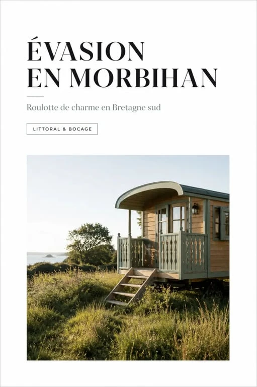 Balade en roulotte morbihan dans un cadre naturel en Bretagne sud