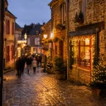 Marché de noel Rochefort en terre 2025 : illuminations dès 17h30, ruelles décorées