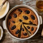 Recette bretonne : far aux pruneaux, beurre salé