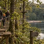 Accrobrancherie parc accrobranche en Bretagne : lac ou canal