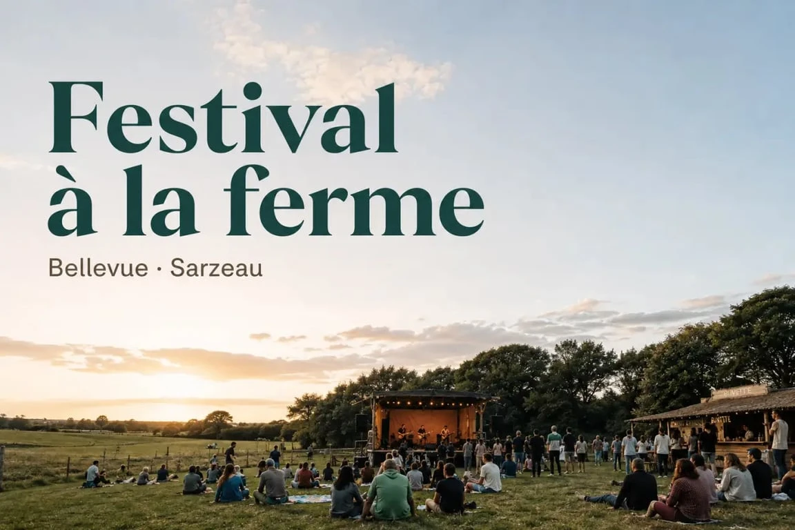 Ti ferm Bellevue, festival musical en plein air à la ferme de Bellevue à Sarzeau