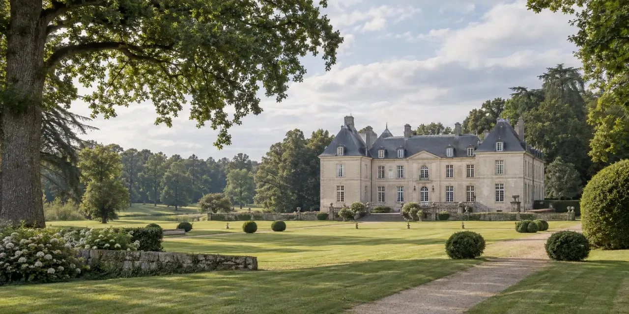 Liste des châteaux du Morbihan : domaine de Kerguéhennec et son parc paysager