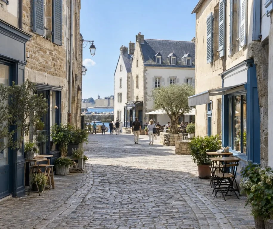 Que faire à Port-Louis dans le Morbihan : ruelles et patrimoine du centre ancien
