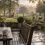 Terrasse du Clos Saint Fiacre, Morbihan : chambres d’hôtes et gîtes près de Brocéliande