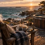Week end amoureux bretagne : bain nordique privatif face à la mer
