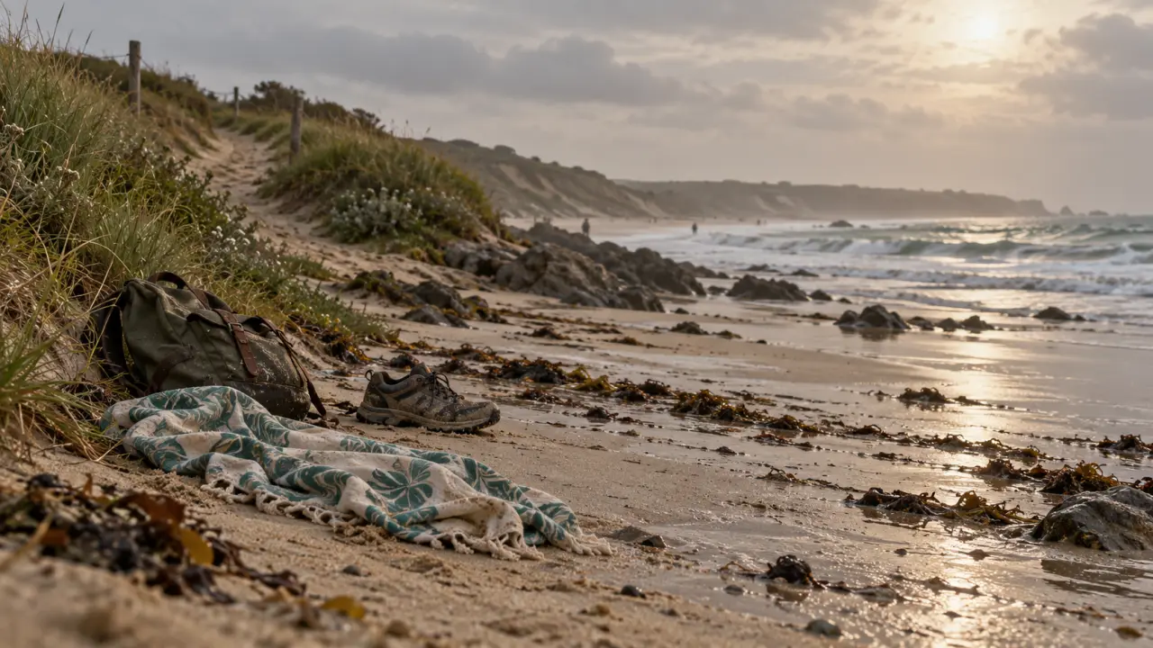 Plages gay morbihan à Plouharnel, accès vers les dunes